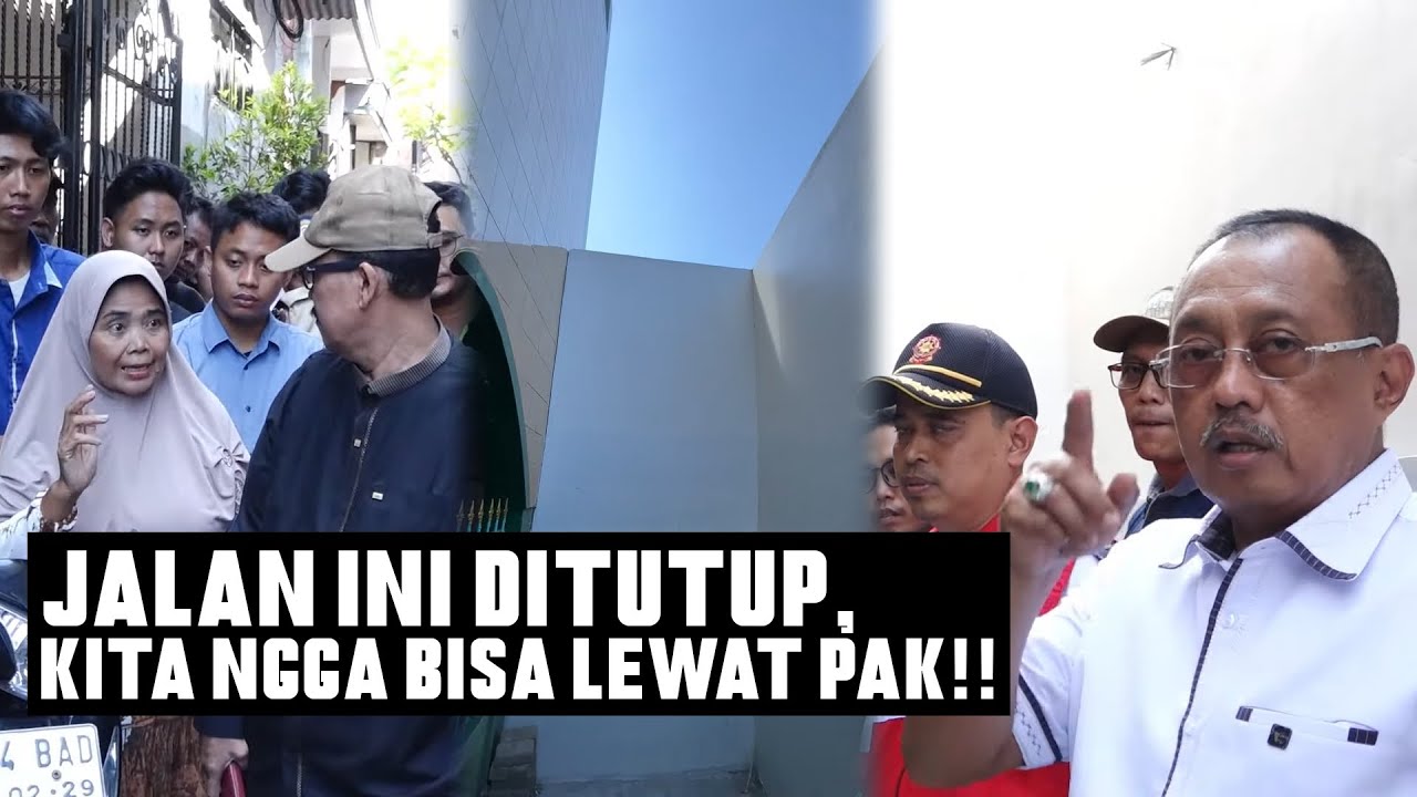 MEDIASI DIBUKA, CAKJI DATANGI KONFLIK JALAN TEMBUSAN DI BANYUURIP