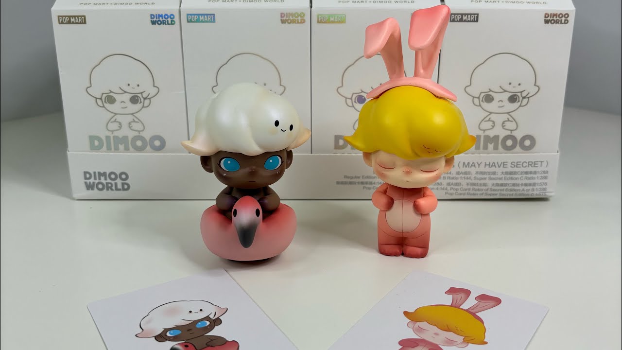 Unboxing Pop Mart&rsquo;s Dimoo Retro Series Case