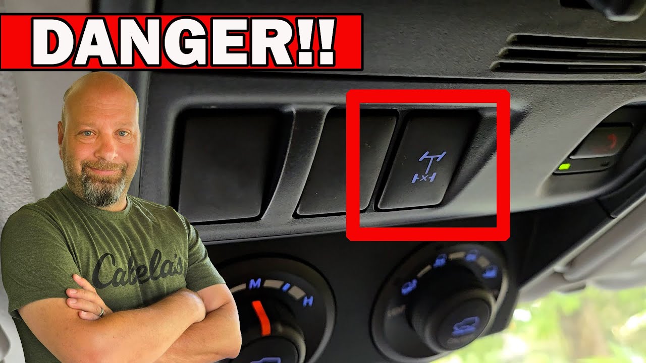 The Most Dangerous Button In Your Truck! - Learn When To Use This!