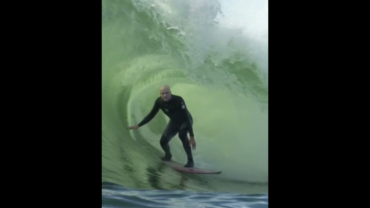 Amazing Stunts in Sea Water on Skate Board Mediation Relaxing Mind Slow Music ❤🧡💙