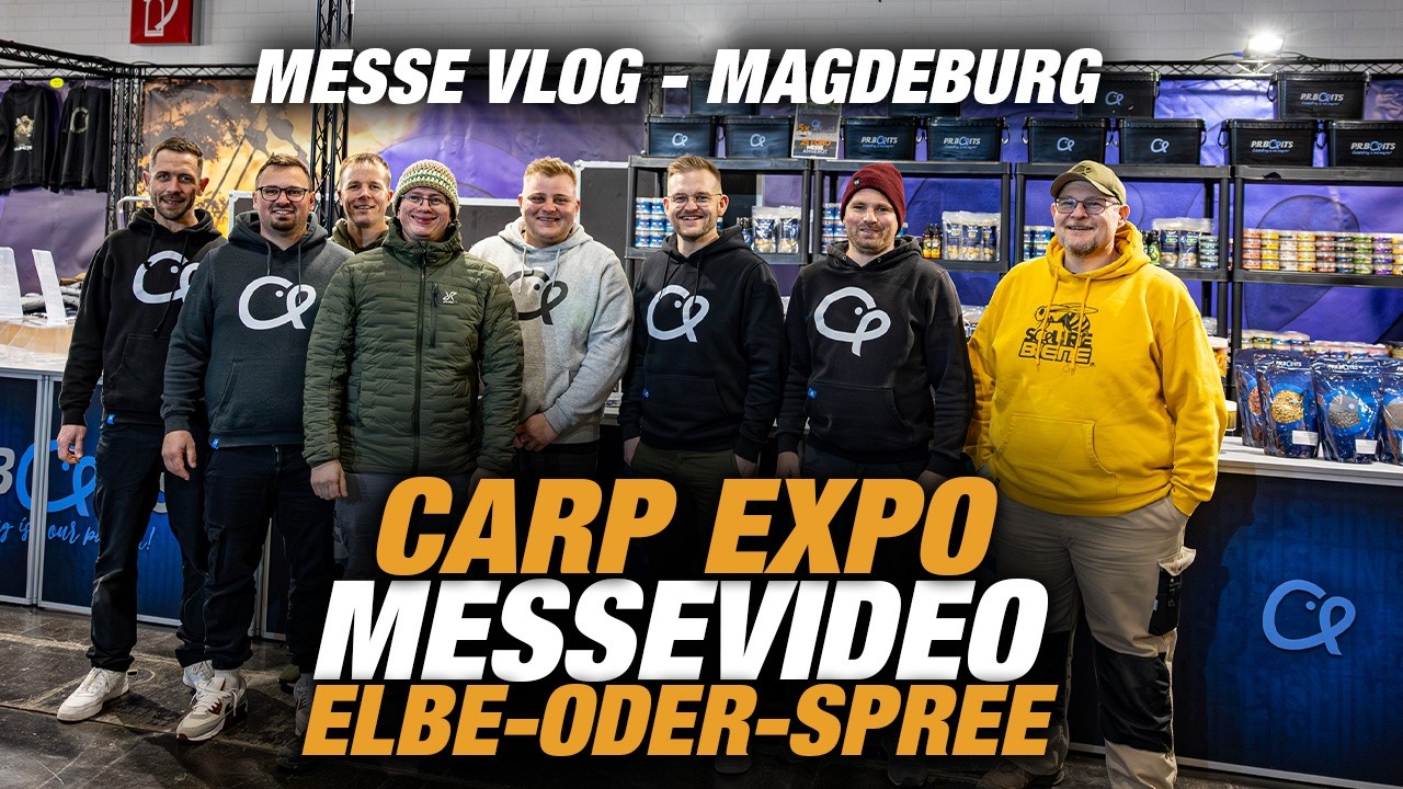 Carp Expo Magdeburg: Unser Messe-Vlog & P.R. Baits Highlights ‼️ | Karpfenangeln mit Boilie 🎣🎱