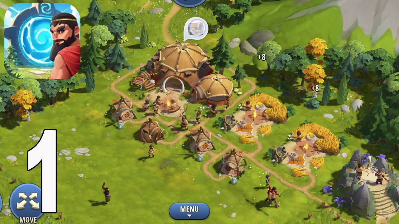 Heroes of History: Epic Empire - Gameplay Walkthrough part 1(iOS,Android)