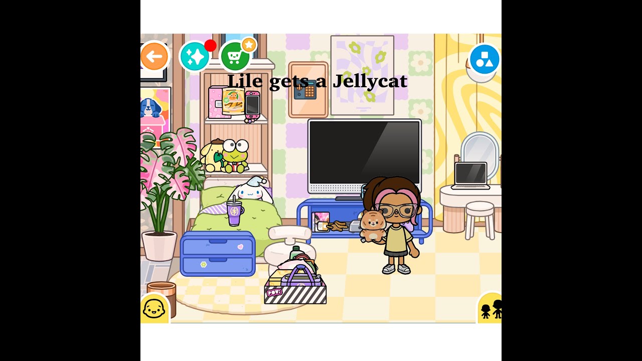 Lile gets a jellycat *NOT VOICED* 
