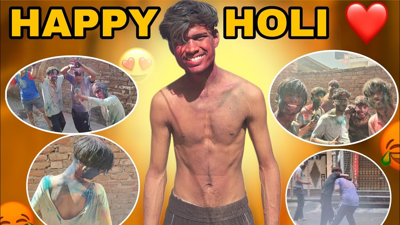 HAPPY HOLI FULL MASTI VLOG 😍❤️ Bura na mano holi hai ❤️