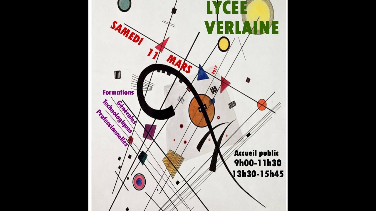 Journée portes ouvertes 2017 [Lycée Verlaine Rethel]