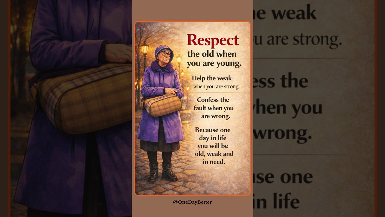 Timeless Wisdom Respect, Help, Confess#quotes#selfimprovement#lifelessons#motivation#shortsfeed