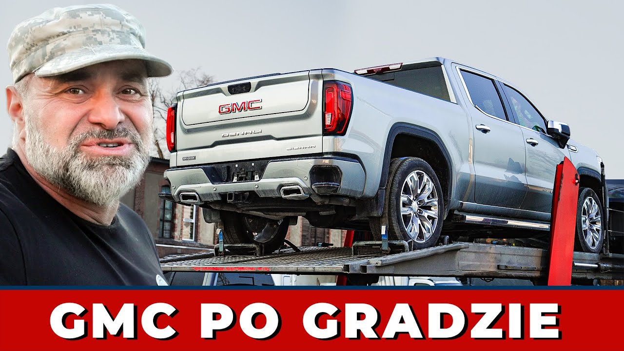 Rozładunek GMC Sierra Denali z USA