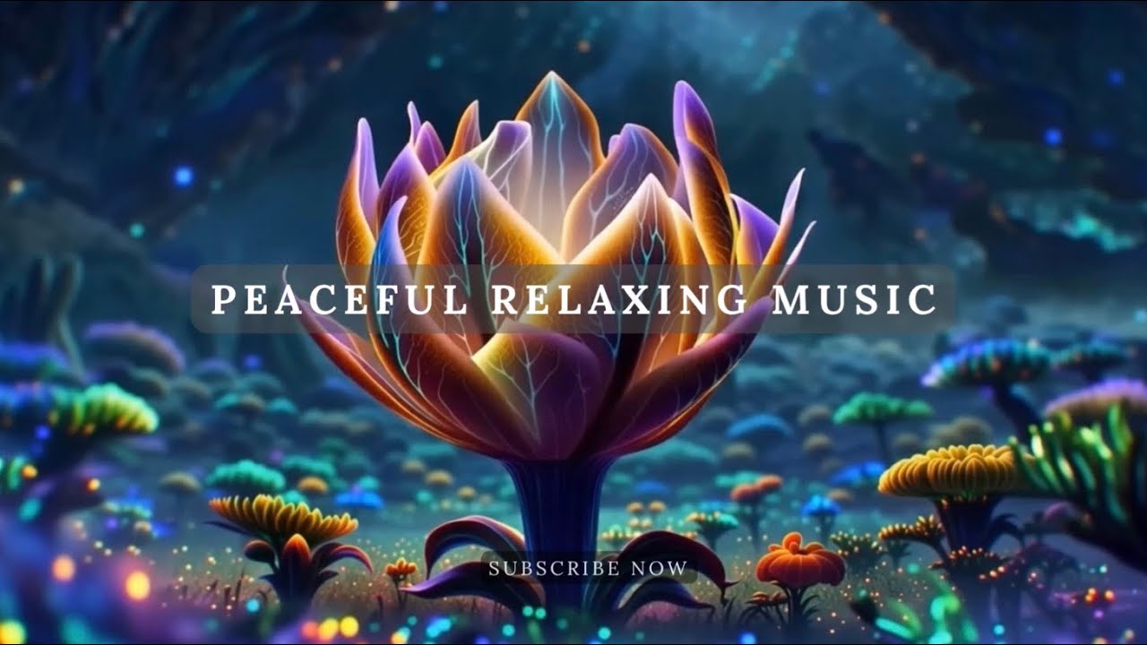 Peaceful Relaxing Music, Gentle instrumental music for calm.