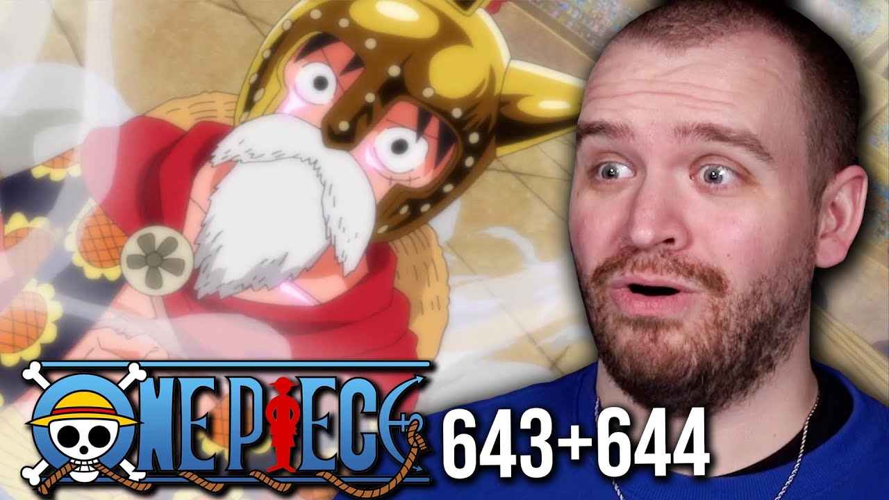 Луффи сражается с быками и гигантами?!? | Реакция и обзор 643 и 644 серий One Piece | Арка Дресср...