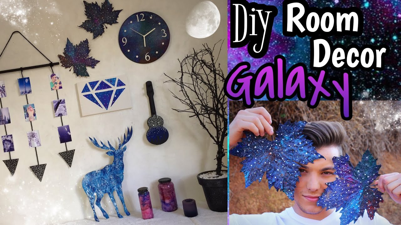DIY - Decoração de Quarto Galaxy | Room Decor #8 | Eduardo Wizard - ft. Inventei e Decorei