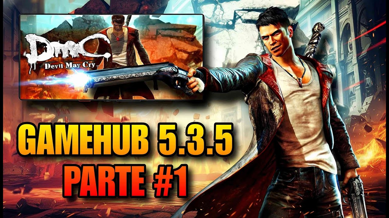 DMC Definitive Edition en Android OnePlus 8 Pro 12GB RAM Gamehub 5.3.5 Parte #1 👑