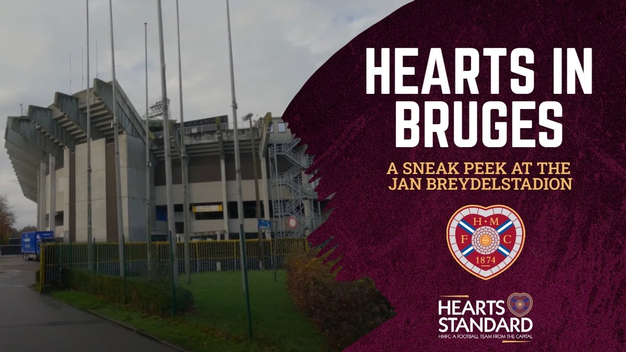 Hearts in Bruges: A sneak peek at the Jan Breydelstadion and city centre