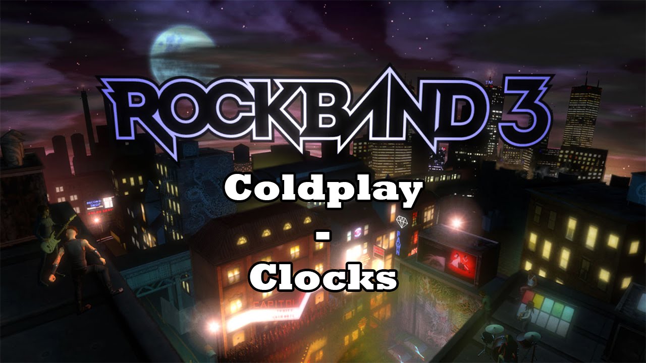 Rock Band 3: Coldplay - Clocks (Expert Keys 100% FC)