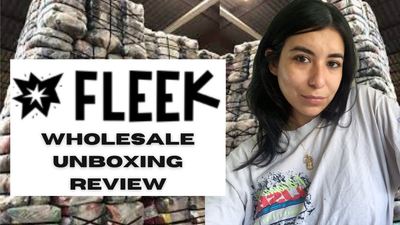 Opening a Vintage Clothing Wholesale Box that I bought from the Fleek app