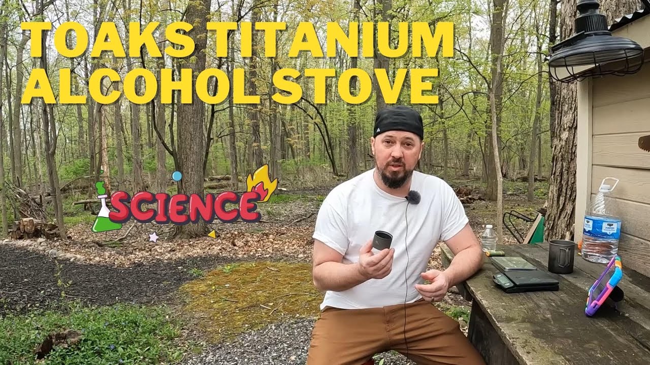 Testing the Toaks Titanium Alcohol Stove