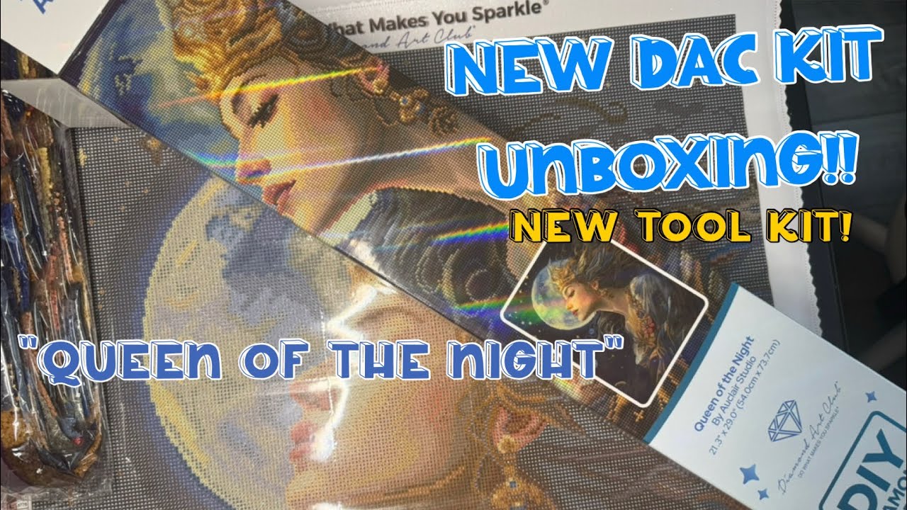 NEW diamond art club “Queen of the Night” unboxing!