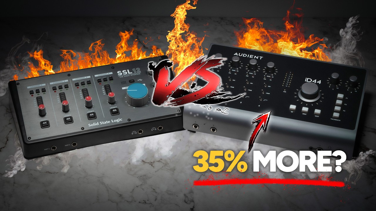 Solid State Logic SSL12 против Audient iD44 MKII: Победитель остается