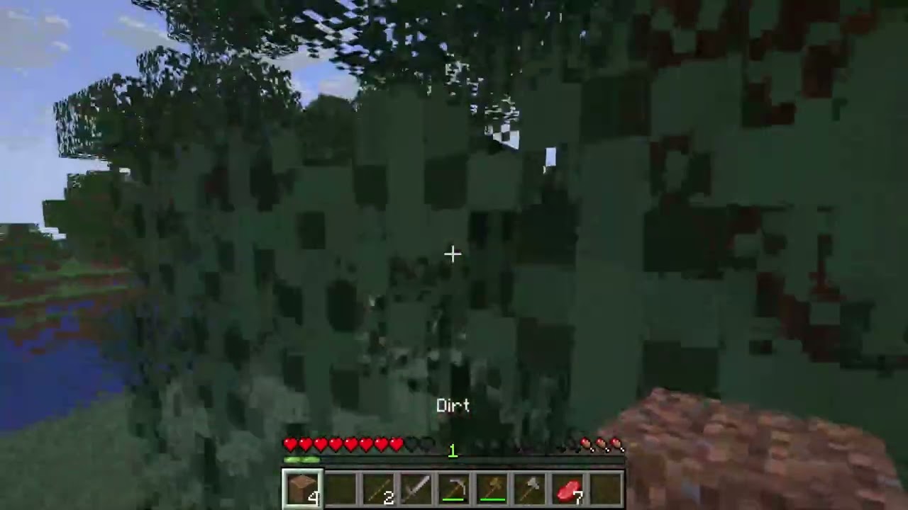 Minecraft Survival Oynuyorum! (Kolay Seviye) 1.Bölüm