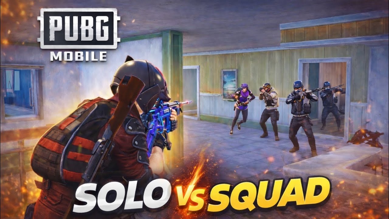Alone Against a Full Squad 💀🔥 SOLO vs SQUAD Domination!