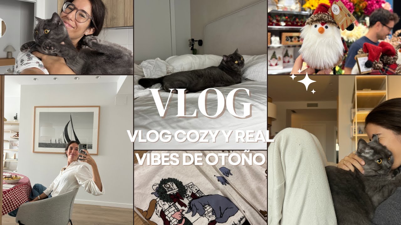 🎄 Primark Navidad + Día lluvioso y hogareño | Vlog cozy lleno de calma 🍂