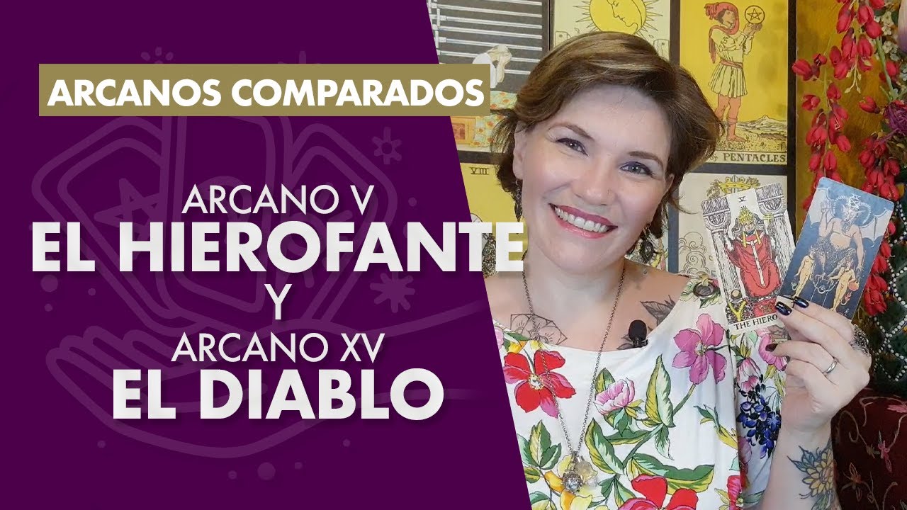 Arcanos Comparados: El Hierofante y el Diablo! ✨😈