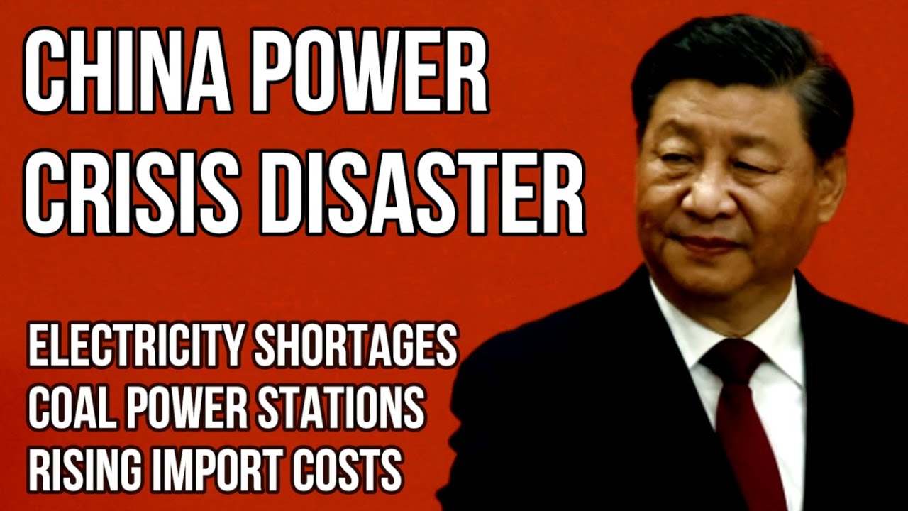 CHINA Power Crisis Disaster Electricity Shortages as Exports Fall & Economic Downturn Accelerates