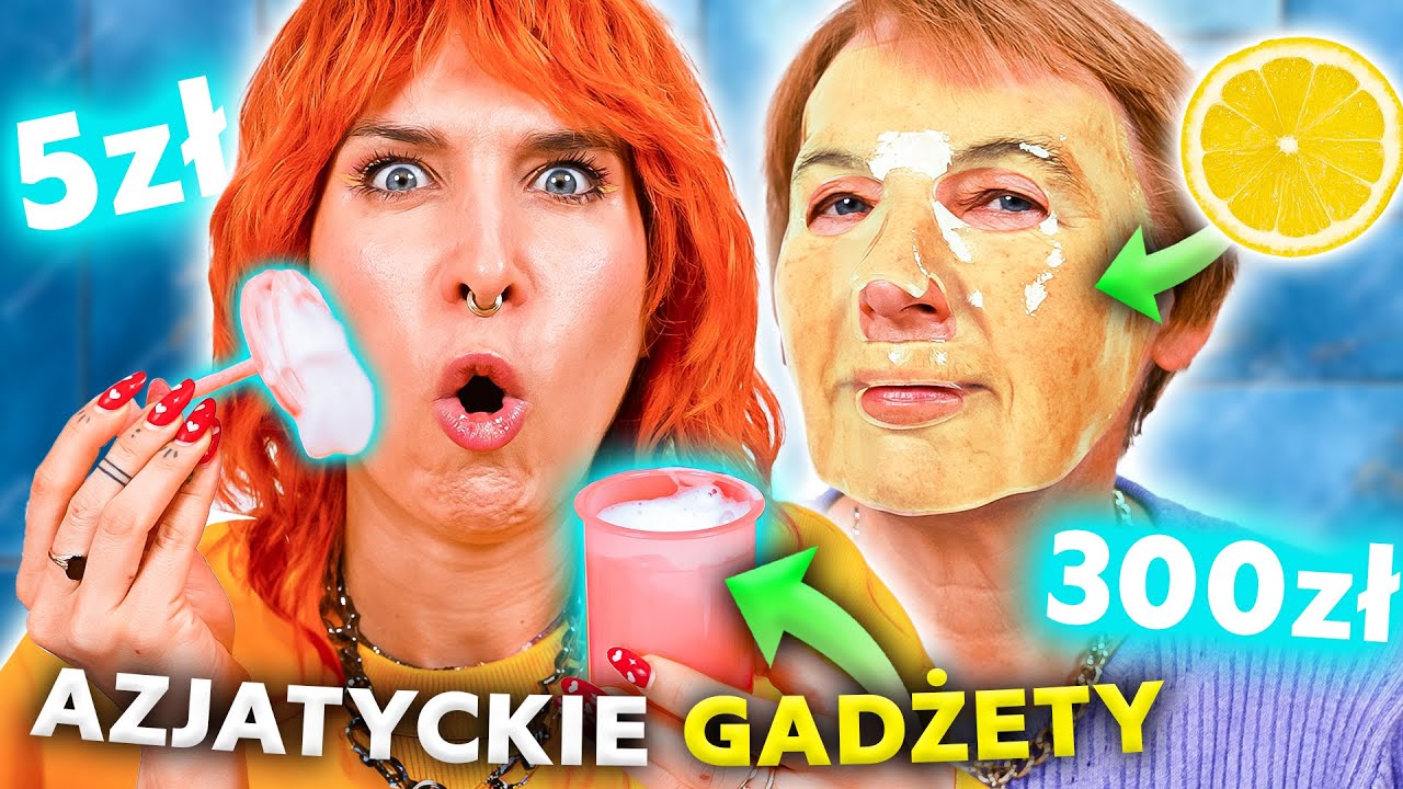 ♦ TESTUJEMY AZJATYCKIE GADŻETY z TIKTOKA! 😱 kosmetyki z Chin! 🤣 ♦ Agnieszka Grzelak Beauty