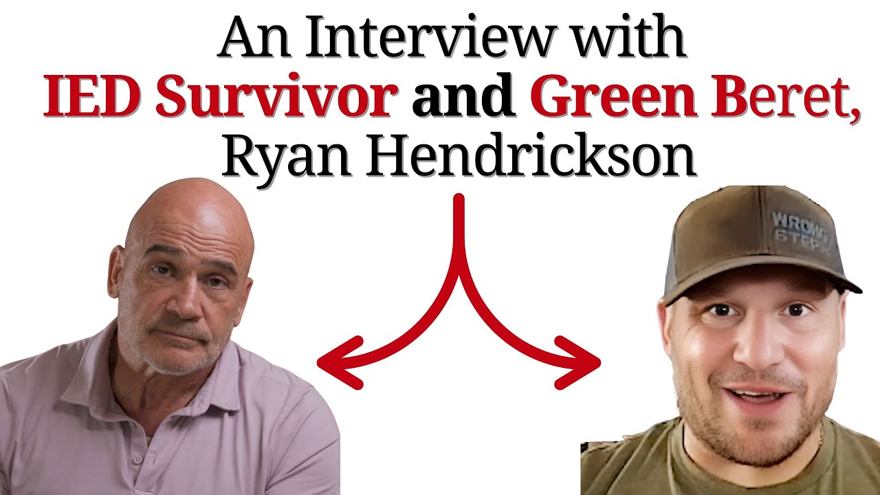 Bas Rutten interviews IED Survivor and Green Beret, Ryan Hendrickson