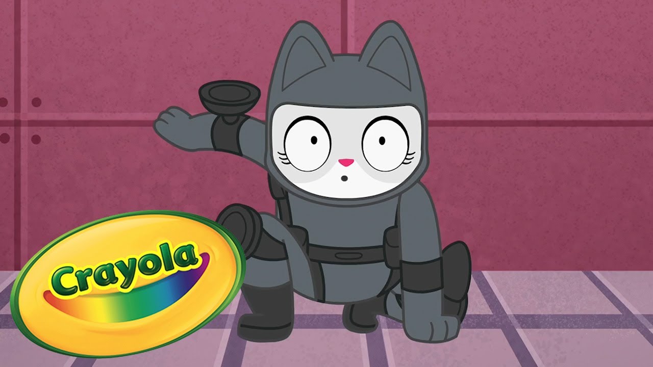 Mission Possible! 🕵️‍♀️ Scribble Scrubbie Pets | Crayola Cartoons for Kids