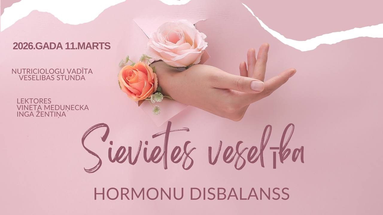 HORMONU disbalanss. Sievietes veselība visos vecuma posmos. V.Meduņecka un Inga Žentiņa