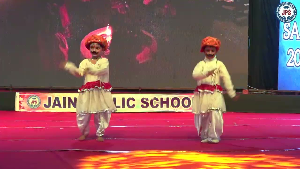 Rajasthani Dance / Annual Function #jainpublicschool #annualfunction #kidsworld #jps