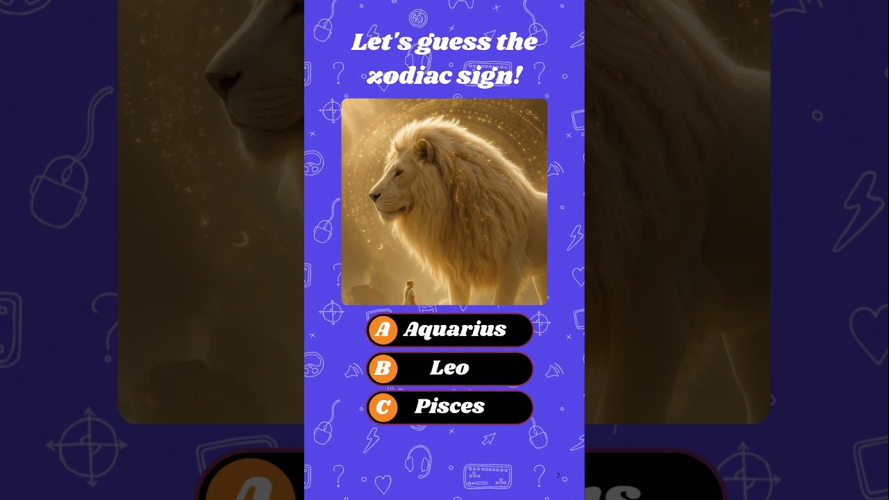 Can You Guess the Zodiac Sign? 🔮✨ #shortsquiz #zodiac #zodiacquiz #zodiacsignsquiz #quizbox