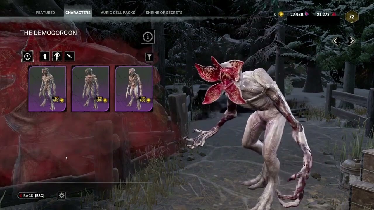 STRANGER THINGS DEAD BY DAYLIGHT ALL COSMETICS AND CHARACTERS WORKING 2023