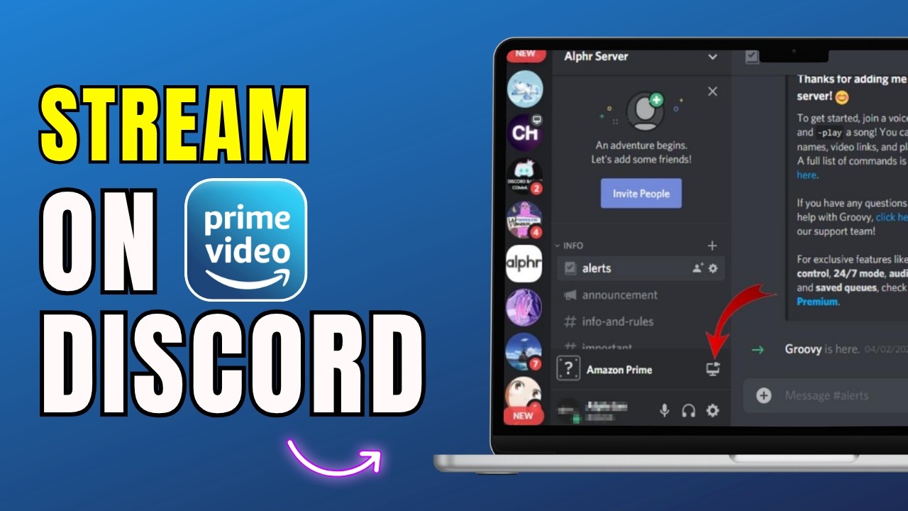 Как смотреть Amazon Prime в Discord без чёрного экрана (после НОВОГО ОБНОВЛЕНИЯ)!