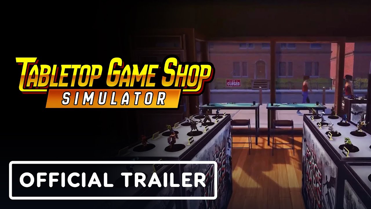 Tabletop Game Shop Simulator - Official Gameplay Trailer