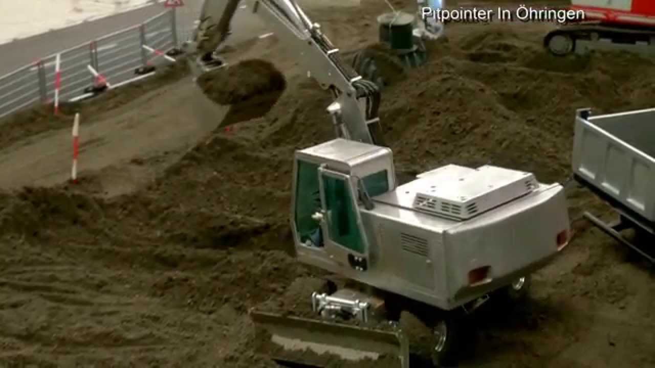 Radbagger / Wheel Excavator homemade #