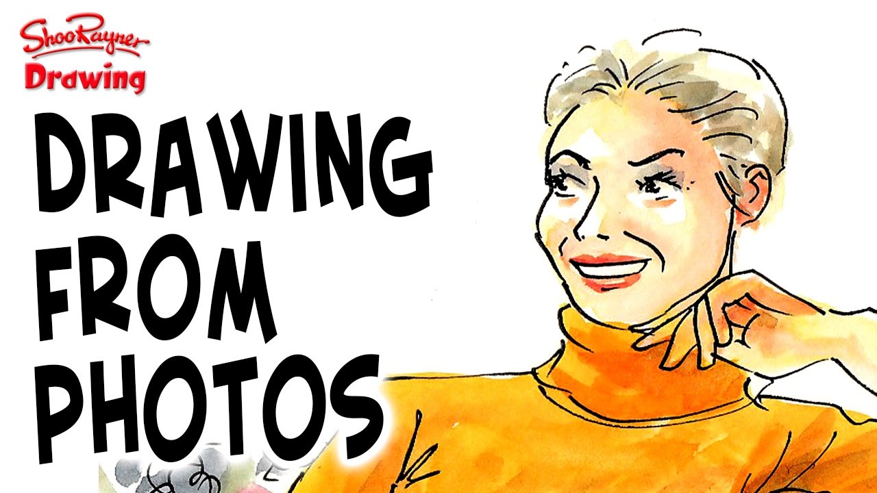 How to draw from Photographs