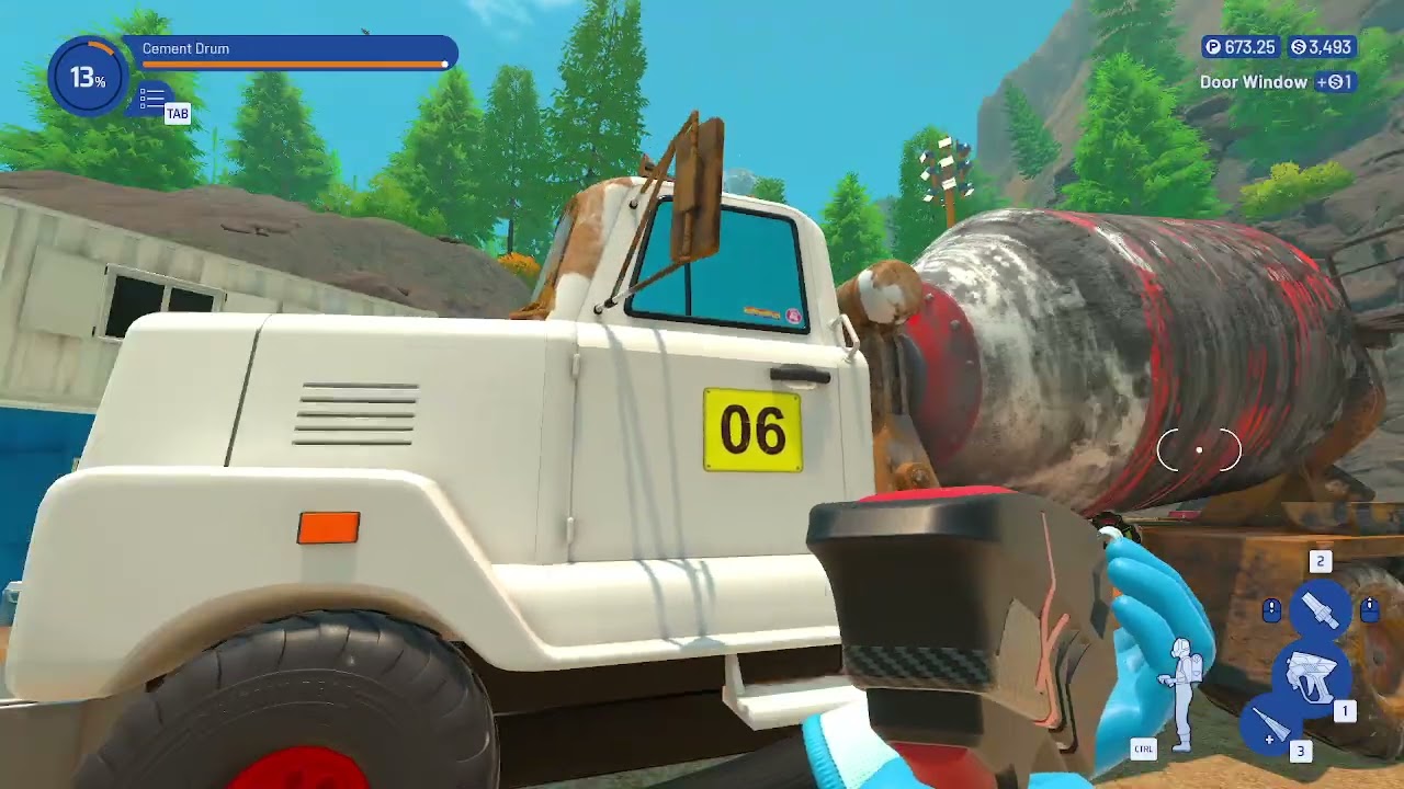 PowerWash Sim 2 Story Jobs | Cement Mixer