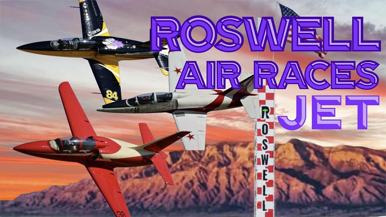Roswell Air Races Jet Racing - [4k] - September 2025