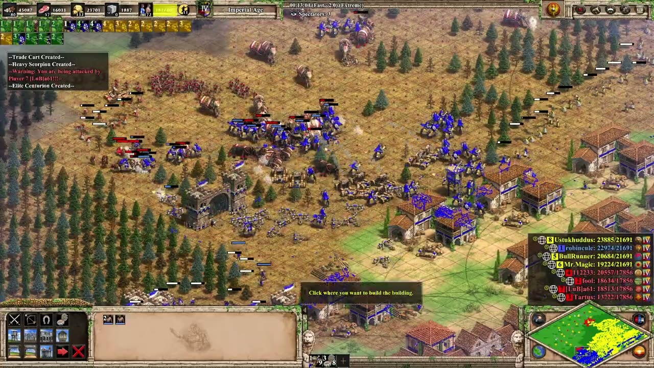 Romans vs Viking/Burmese Michi DM | AoE 2 DE