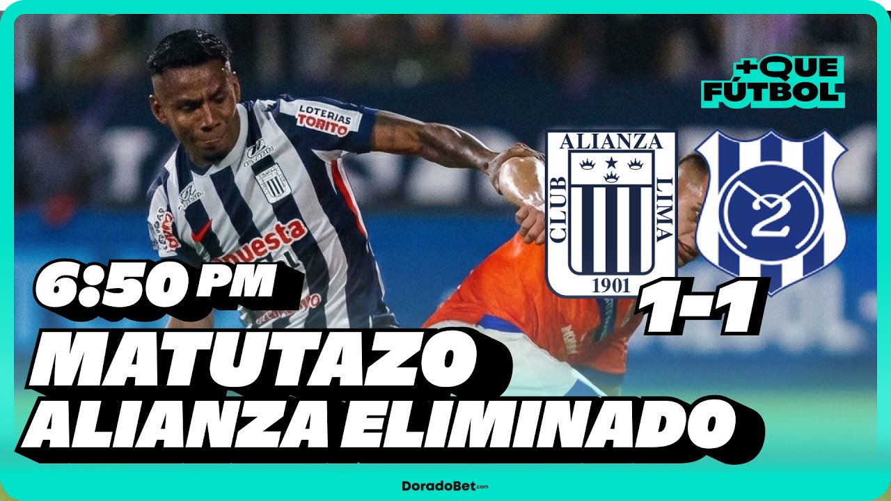 ALIANZA LIMA ELIMINADO POR 2 DE MAYO ¡VERGUENZA! | MÁS QUE FÚTBOL | +QTV