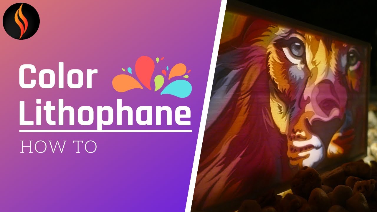 How to make a Color Lithophane  | ItsLitho Tutorials