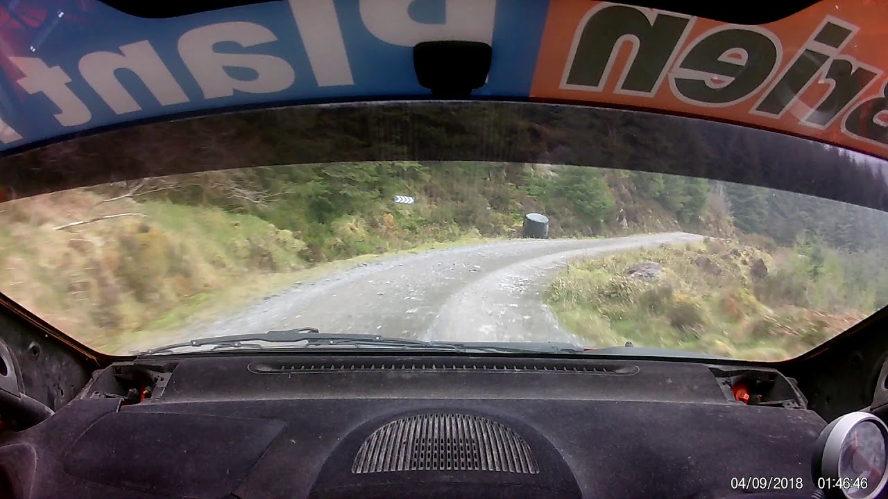Moonraker forestry rally 2019 Kyle McBride / Kieran McBride SS5