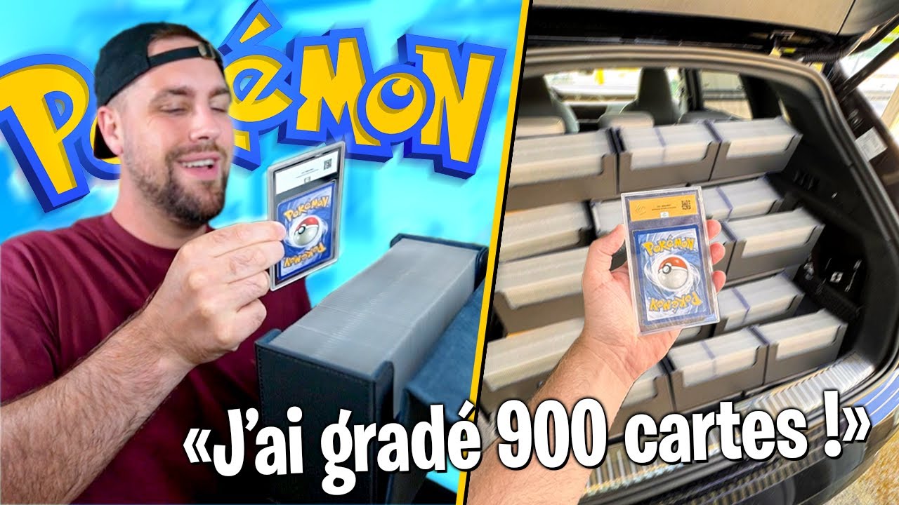 J'ai récupéré 900 cartes Pokémon de Gradation ! #1