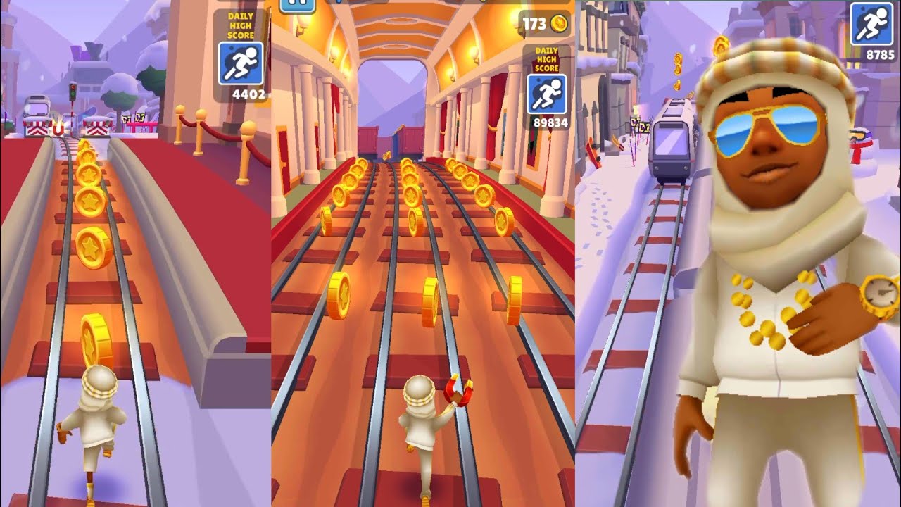 “Reacting to My Own Impossible Run 😱” Prince K - New Score Subway Surfers Gameplay - 24