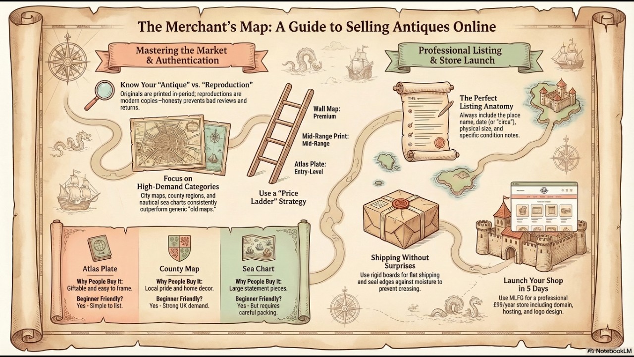 How to Sell Antique Maps Online | Simple Steps to Get More Buyers
