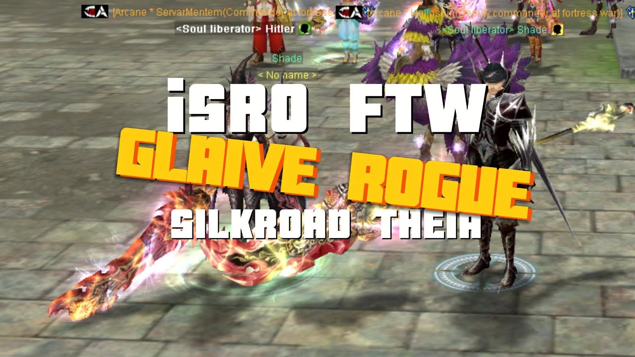 Silkroad Online | iSRO Theia | Glaive INT & Warrior Rogue Constantinople FTW 09.02.2025
