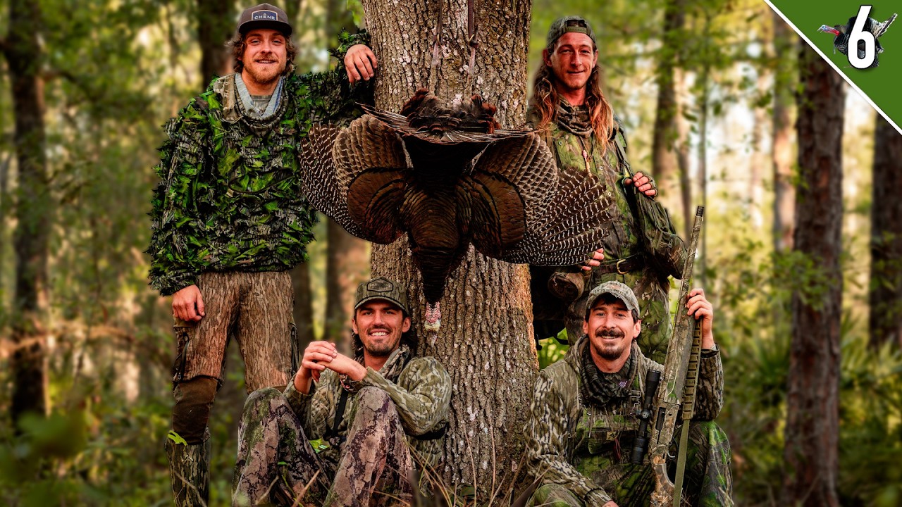 Turkey Hunting SWAMP Osceolas  - FLORIDA Public Land