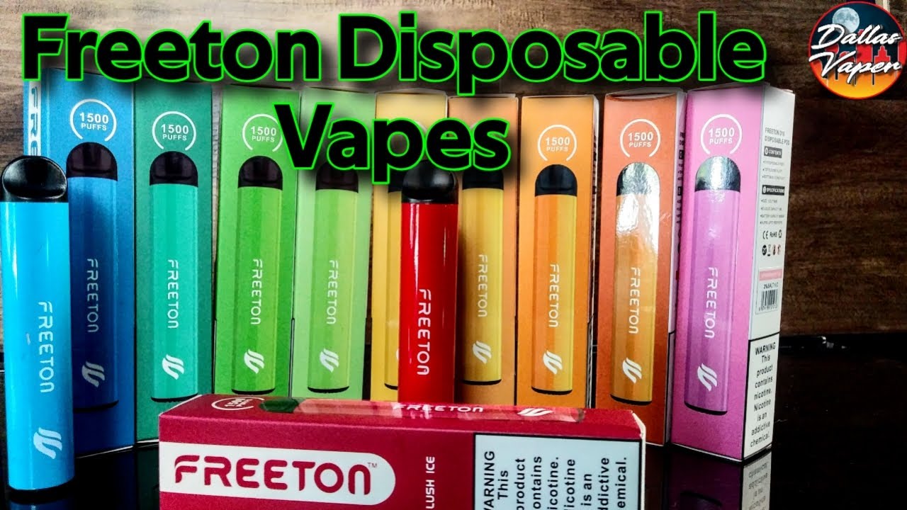 Freeton Disposable Vape D18 / Simple, small and packed with smooth bold flavor.
