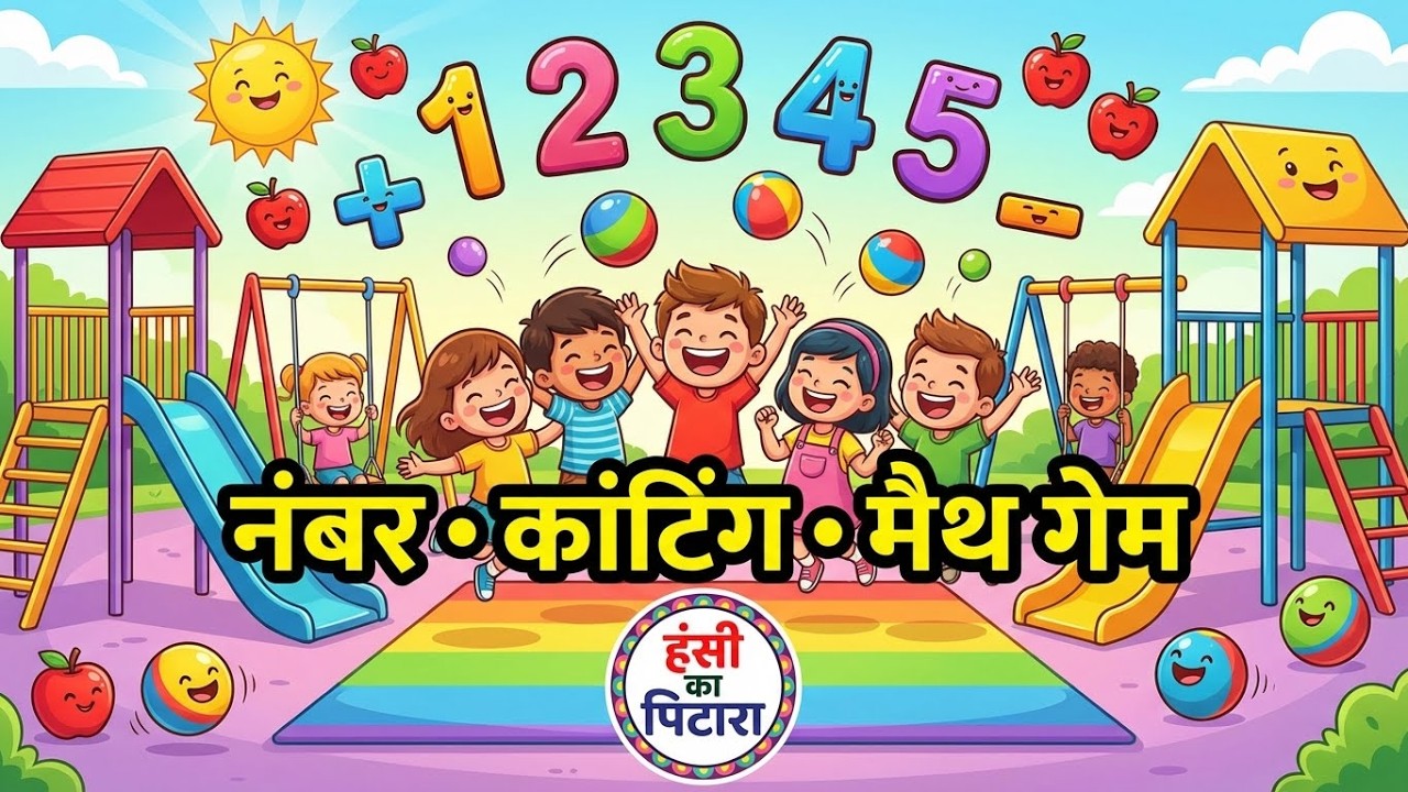 हंसी का पिटारा | Numbers Counting Math Game | Kids Learning Cartoon Hindi